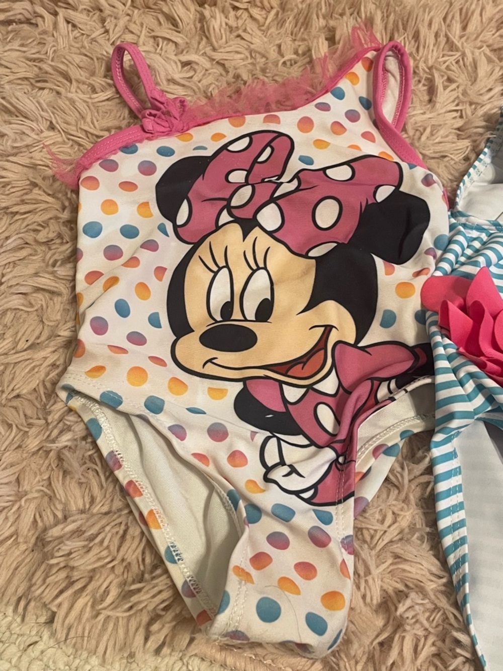 3-Piece Toddler Girl Swimsuit Bundle – Size 2T - Picture 4 of 5
